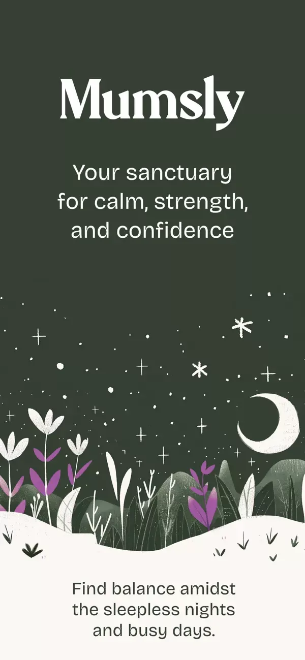 Mumsly mobile app — in-app screenshot 1 of 6