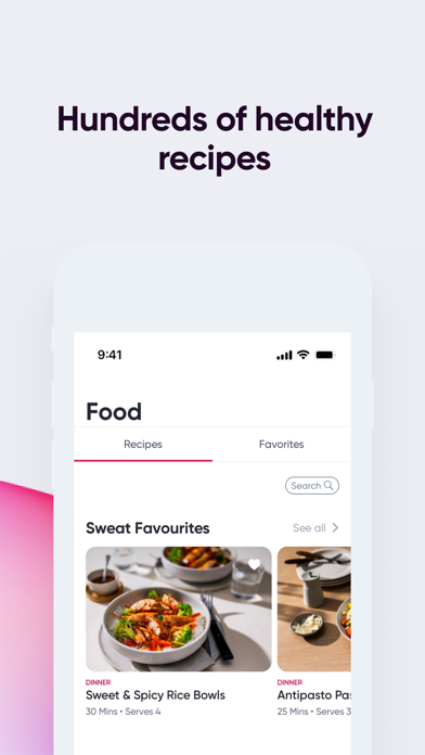 Scaling Sweat mobile app — in-app screenshot 5 of 6