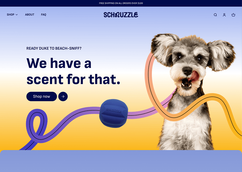 Schnuzzle app screen