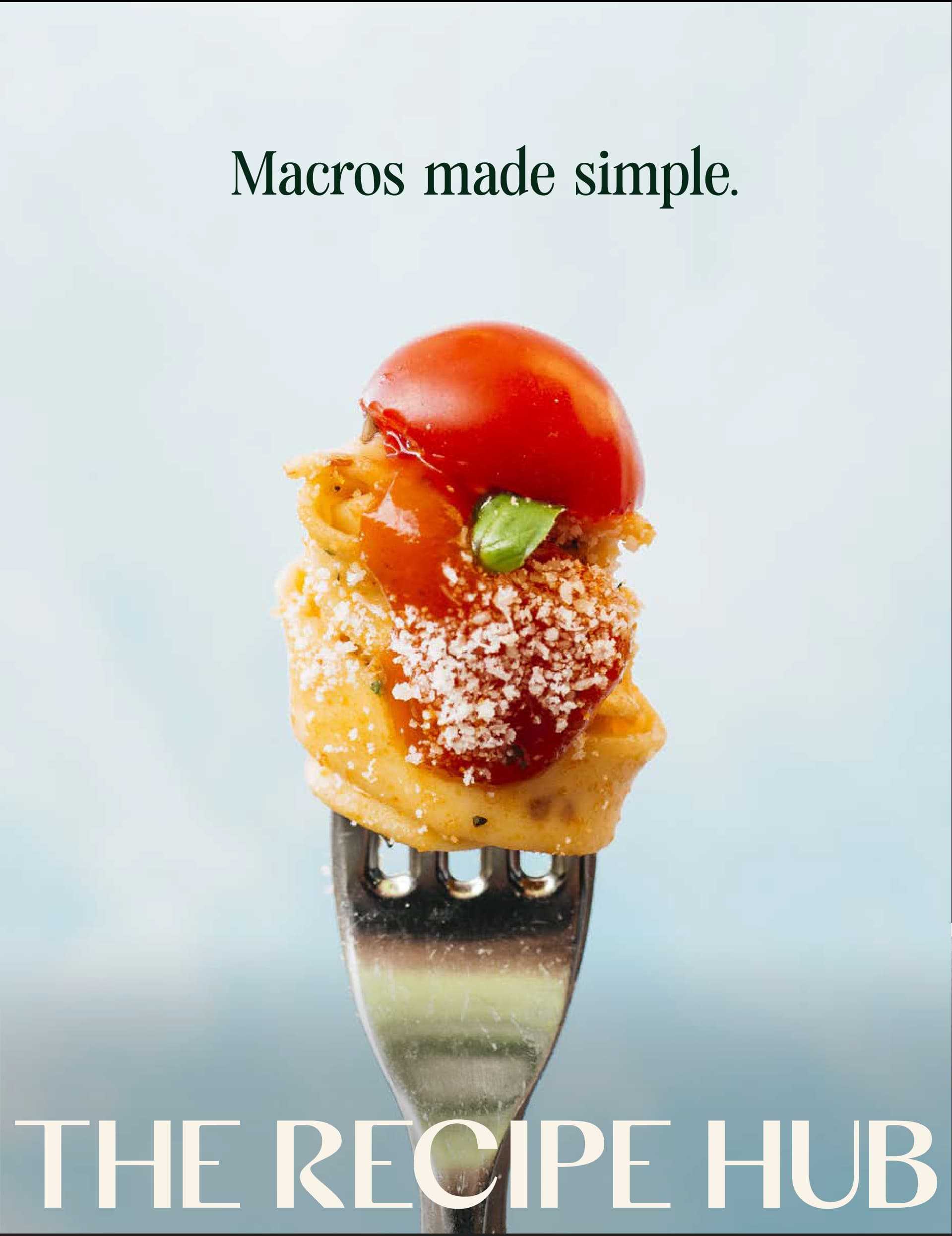 The Recipe Hub Branding app screen