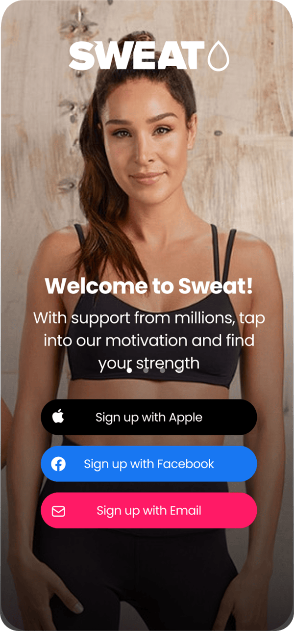 Sweat iOS App