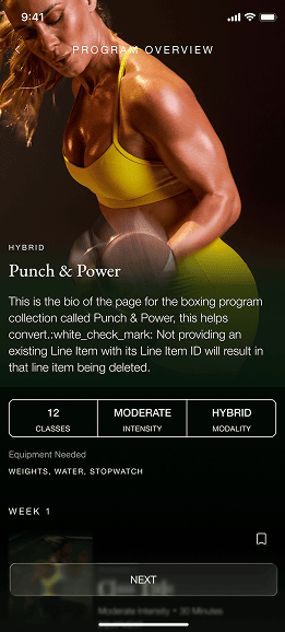 NKO Club app screen
