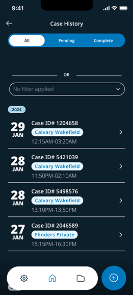 OpBill app screen